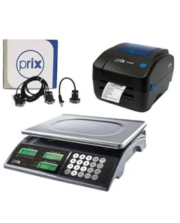 Combo Balança Toledo Prix 3 Fit 32kg + Impressora Térmica Toledo IT400M + Cabos